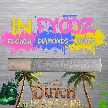Photograph of product: Infused Pre-Roll - Dutch Hawaiian - 1g