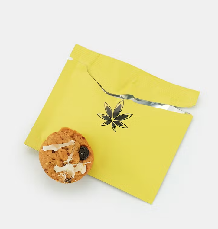 Photograph of product: 100mg - 10pk - Edibles - Oatmeal Raisin Cookies - Oui'd Philosophy - REC