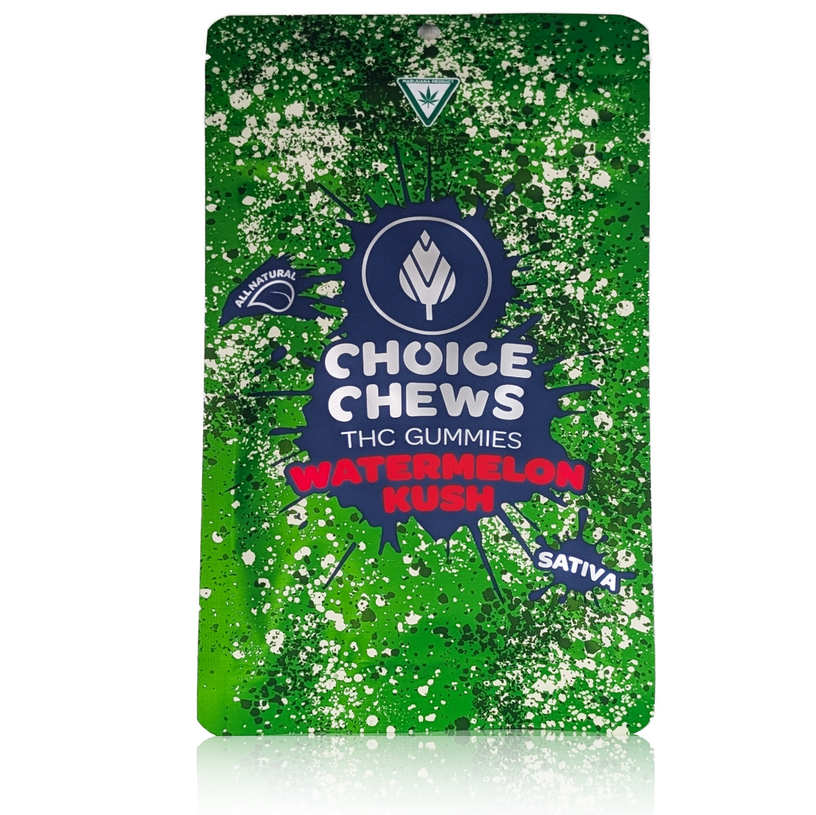 Photograph of product: SOUR WATERMELON KUSH - 100MG TH-oui