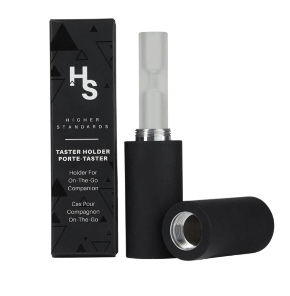 Photograph of product: Glass Taster Holder | Black