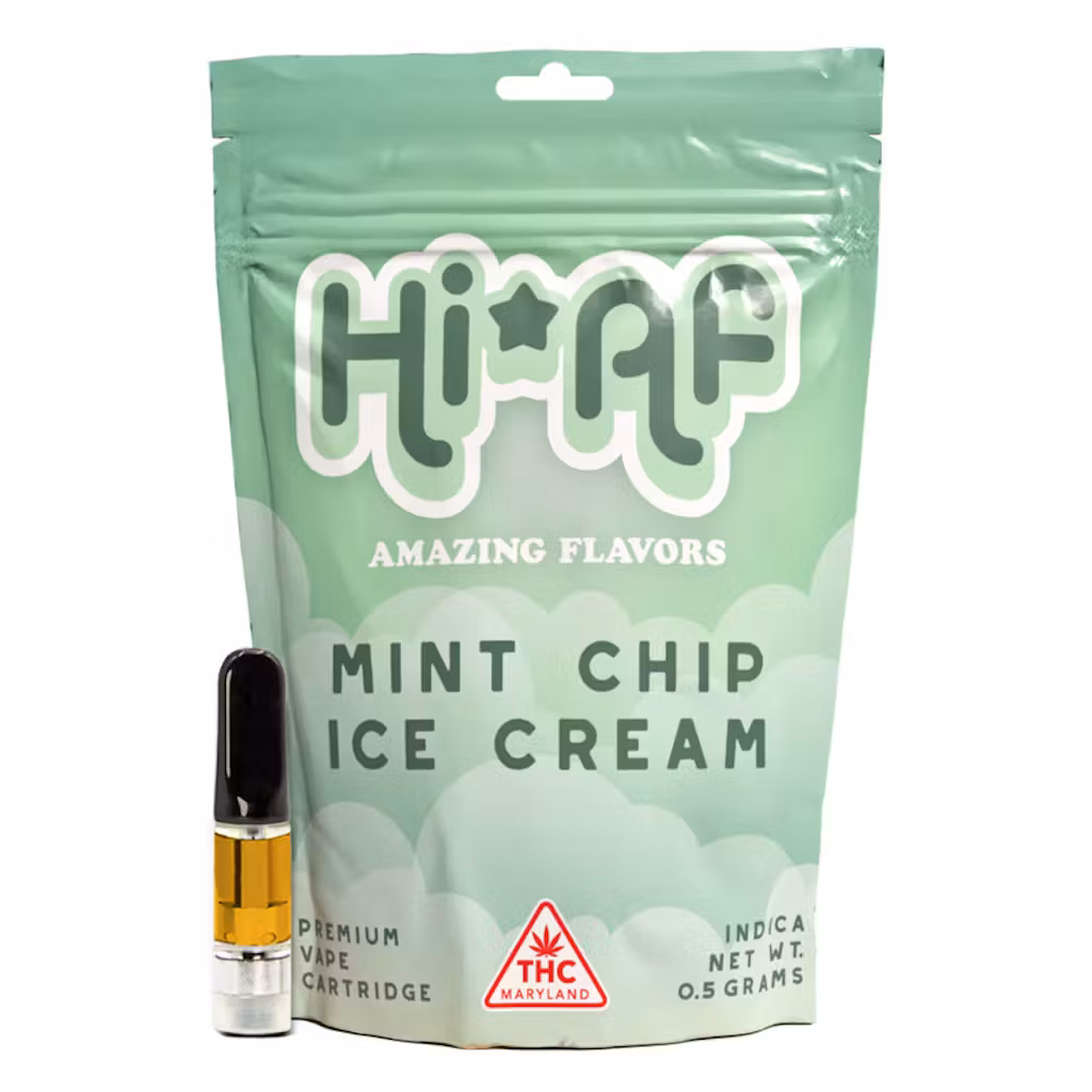 Photograph of product: Mint Chip Ice Cream Cart 0.5g - HiAF