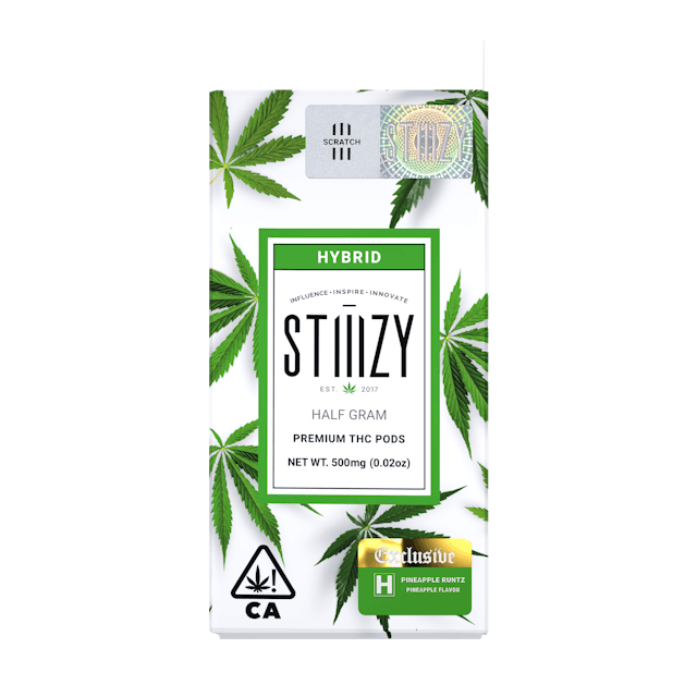 Photograph of product: Pineapple Runtz 0.5g Pod