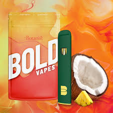 Photograph of product: BOLD Pina Colada | 1g | Disposable Vape | The Botanist