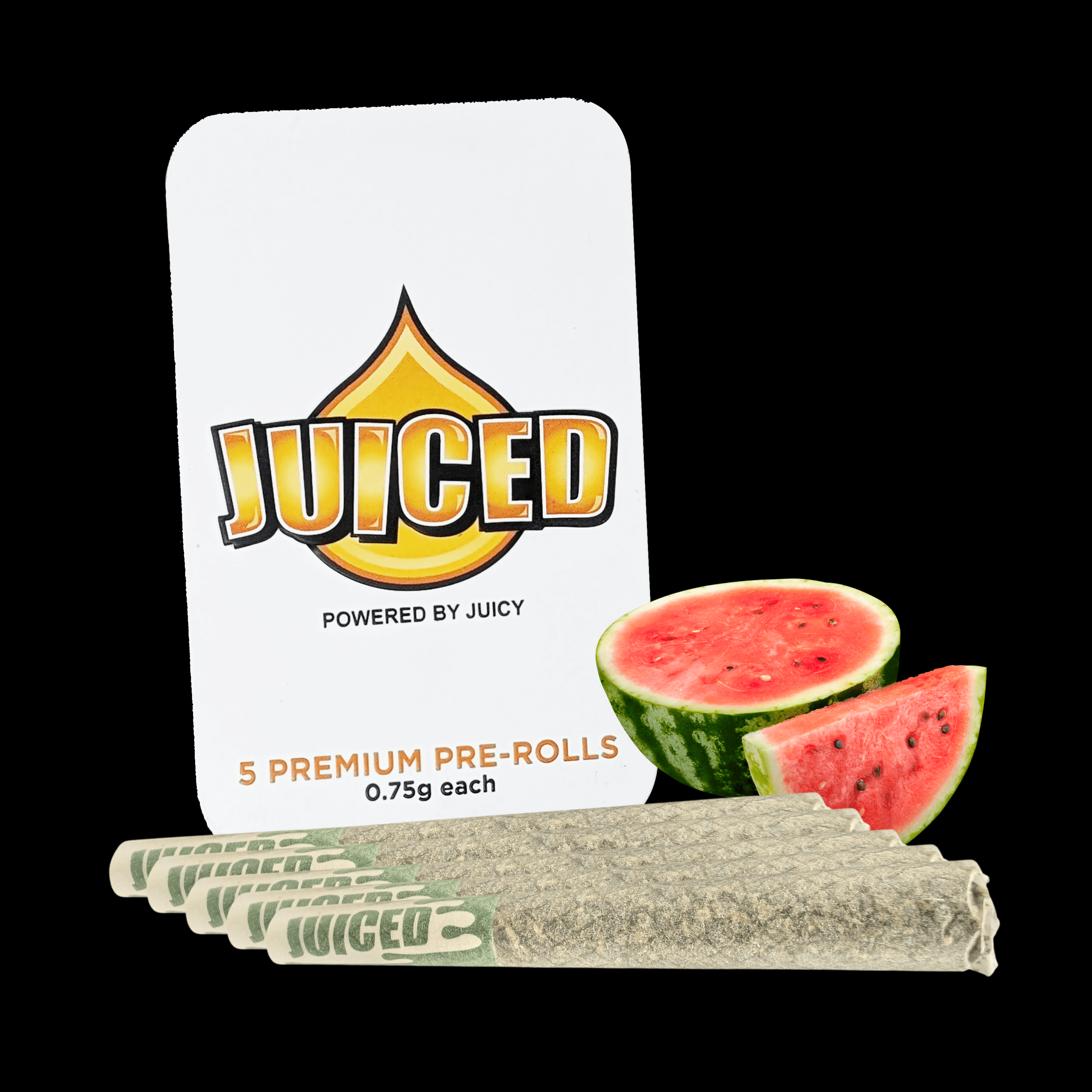 Photograph of product: 3.75g <5x.75g> Preroll Pack (Watermelon) [Oui'd]