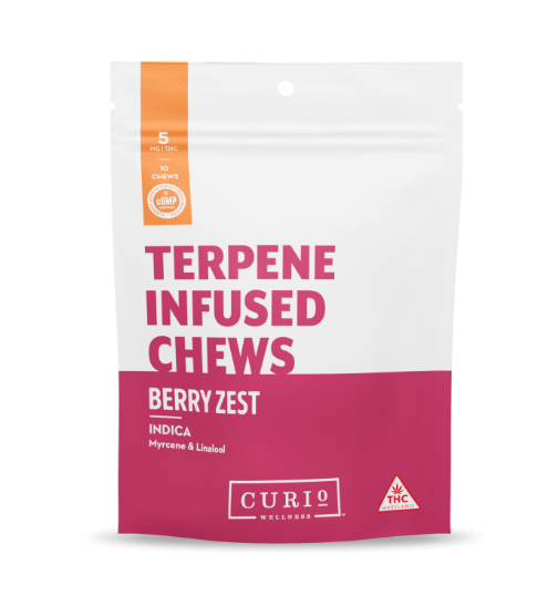 Photograph of Product: Terpene Infused Orange Gummies 10pk
