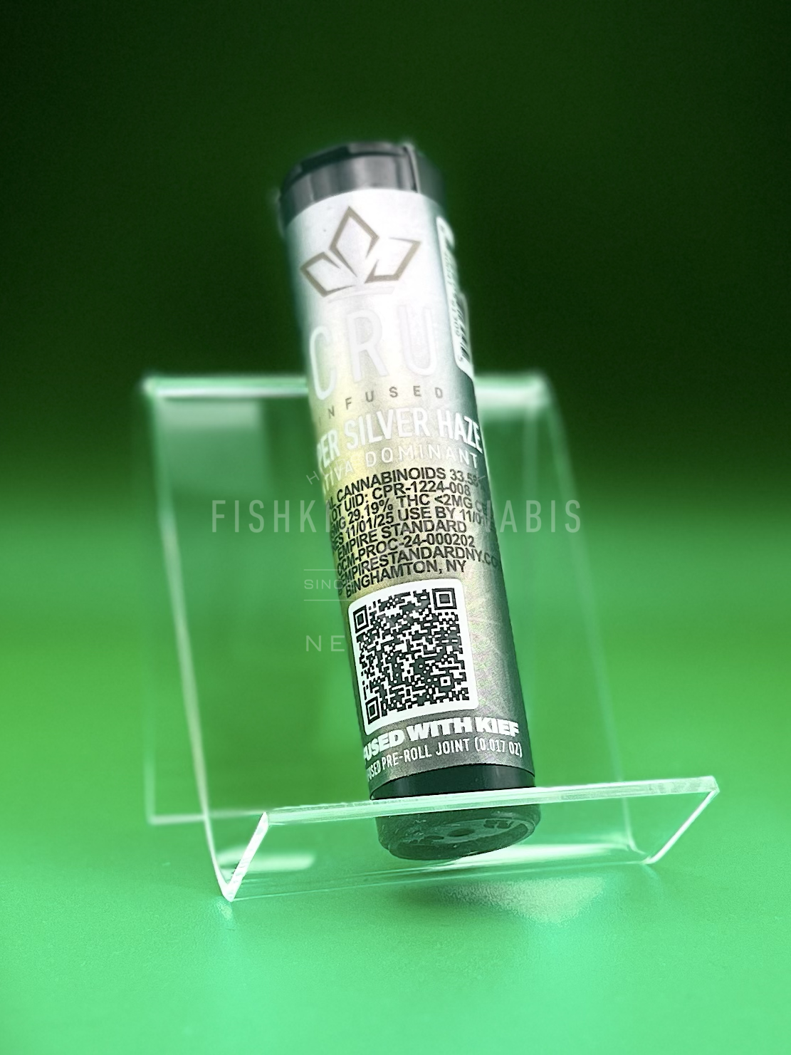 Photograph of product: Super Silver Haze 0.5G Infused Pre-Roll | CRU