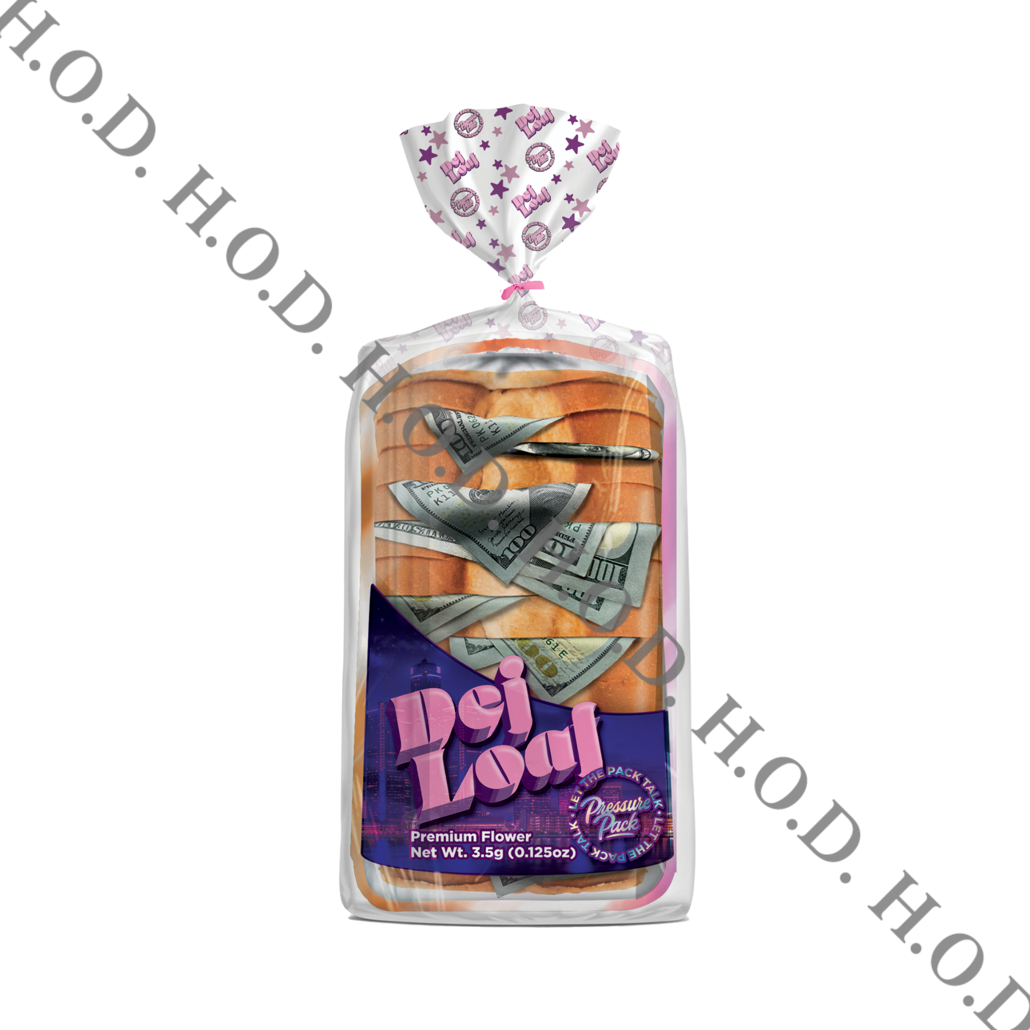 Photograph of product: Pressure Pack x Dej Loaf Loaf'ed Up Runtz 3.5g