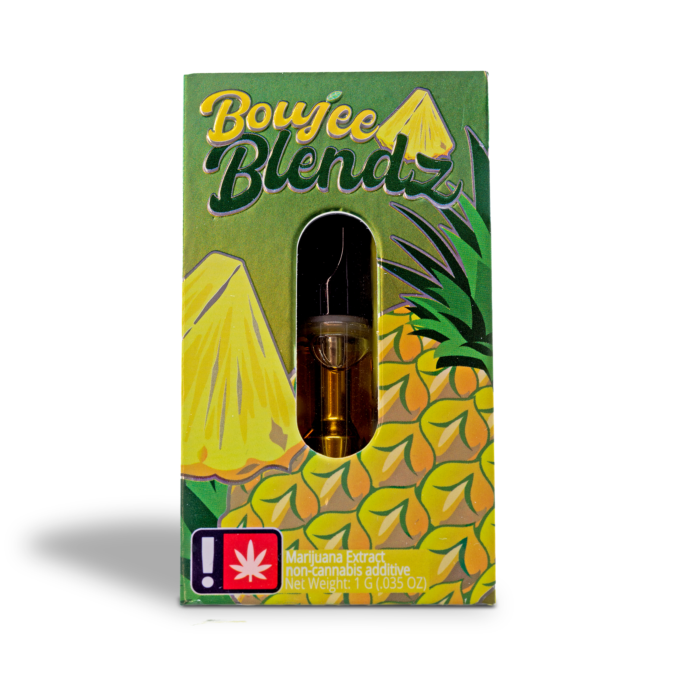 Photograph of product: Boujee Blendz - Pineapple Flavored Liquid Diamond Cart