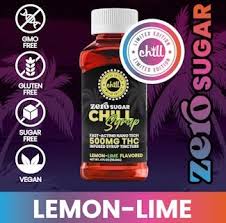 Photograph of product: CHILL MEDICATED | Edible | Syrup | Zero Sugar Lemon Lime | 200mg