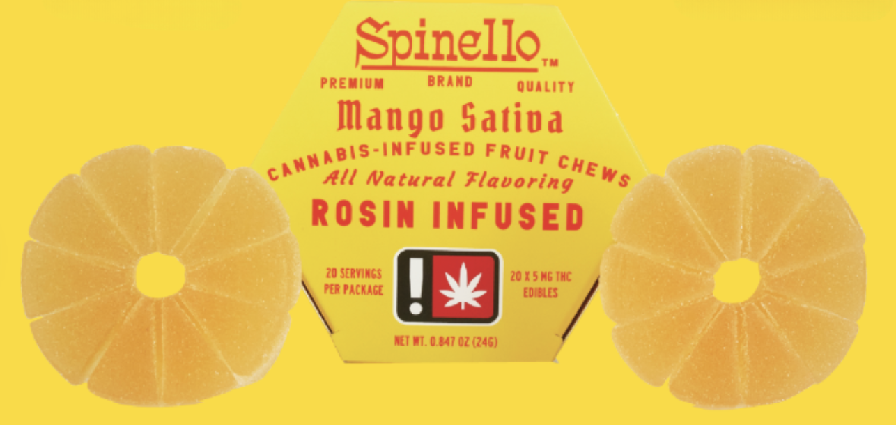 Photograph of product: Spinello | Mango Oui'd | 2-pc Gummies