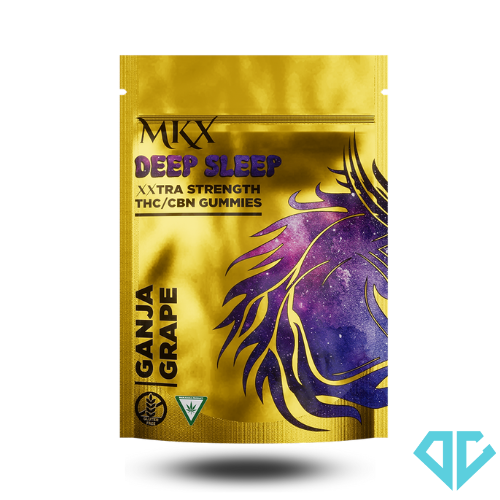 Photograph of product: MKX Deep Sleep Ganja Grape TH-oui/CBN 200mg (REC)