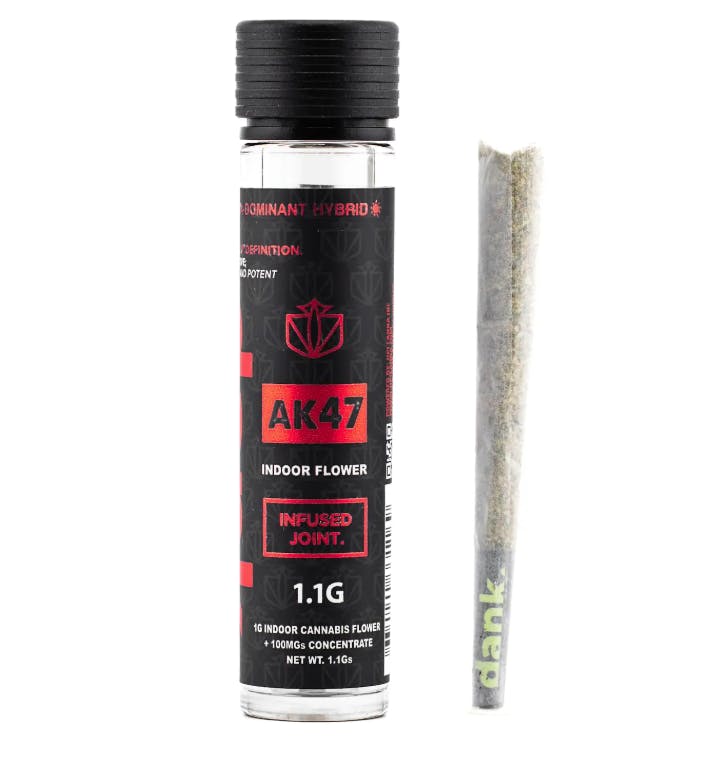Photograph of product: Dank | AK-47 | 1.1g Infused Pre-Roll
