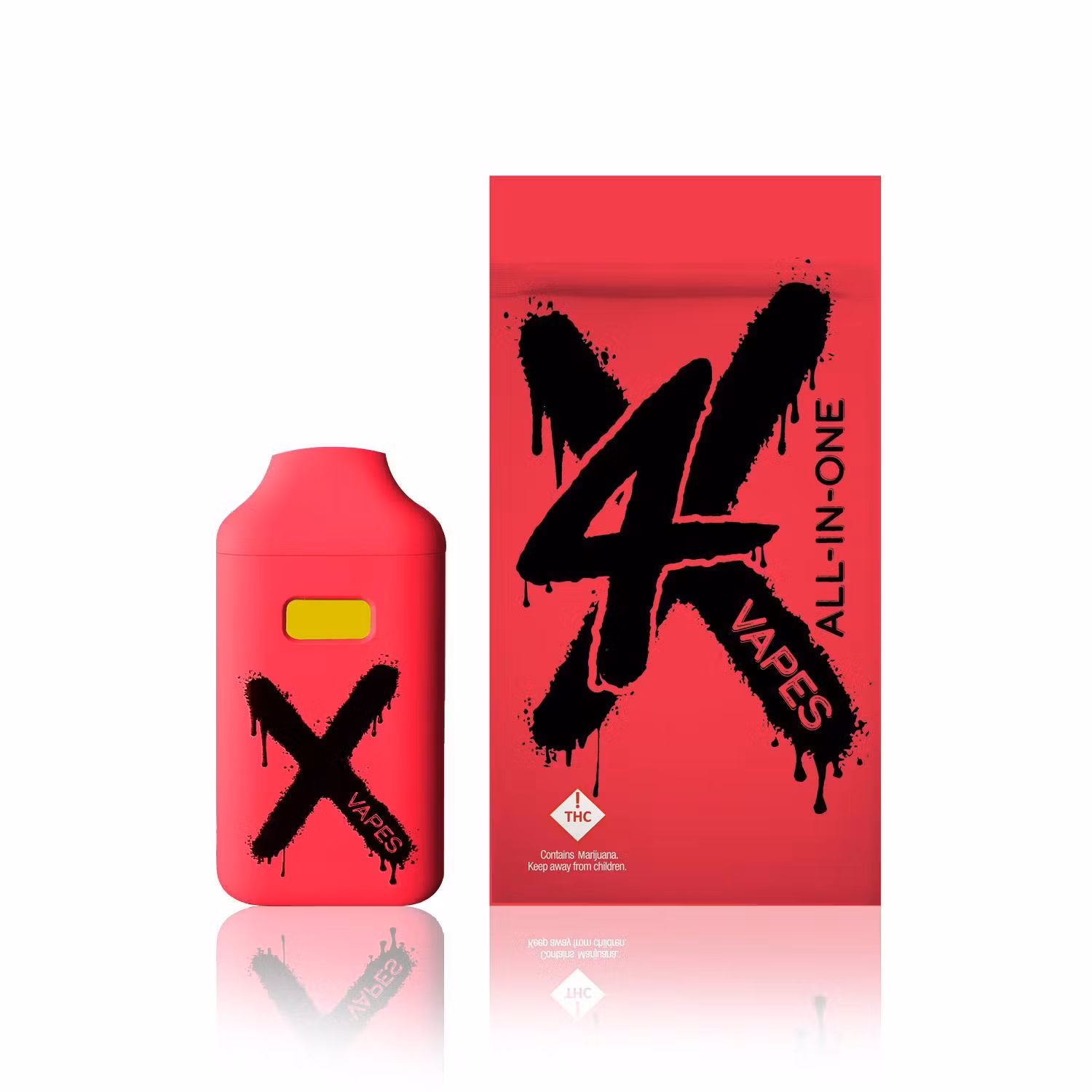 Photograph of product: X Vape 4000mg AIO Blackberry Gelato (S)