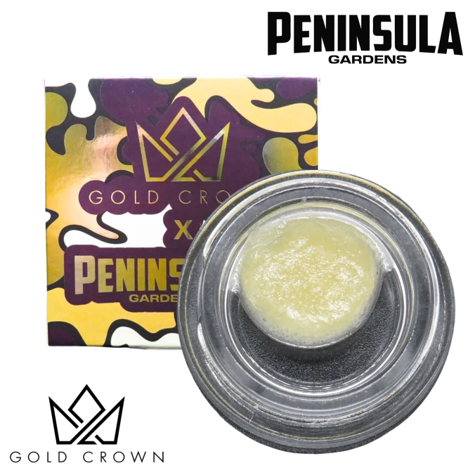 Photograph of product: Gold Crown 1g Budder Black Maple