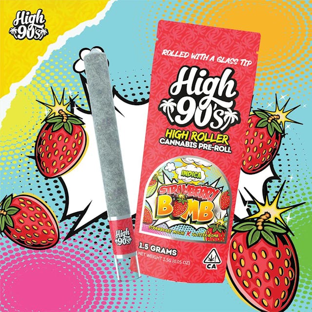 Photograph of product: STRAWBERRY BOMB 1.5G - 