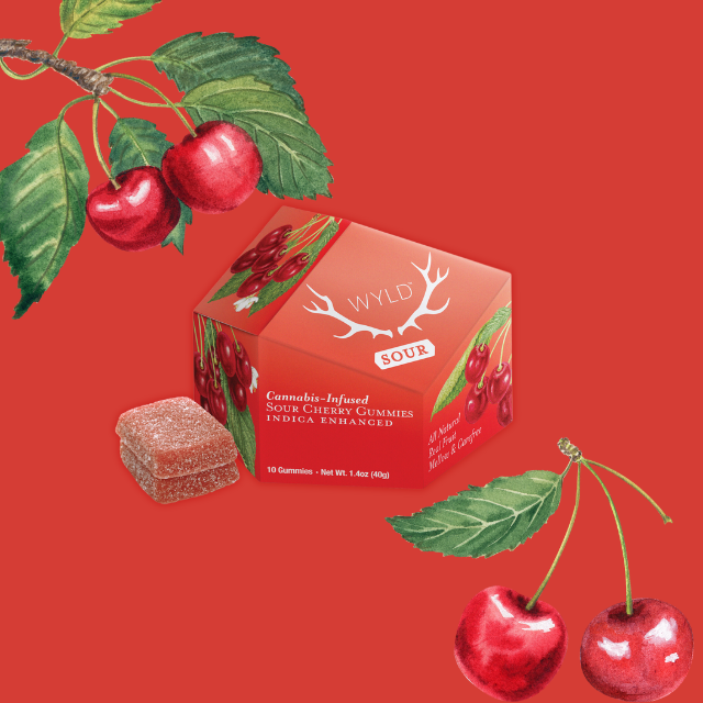 Photograph of product: GUMMIES | SOUR CHERRY