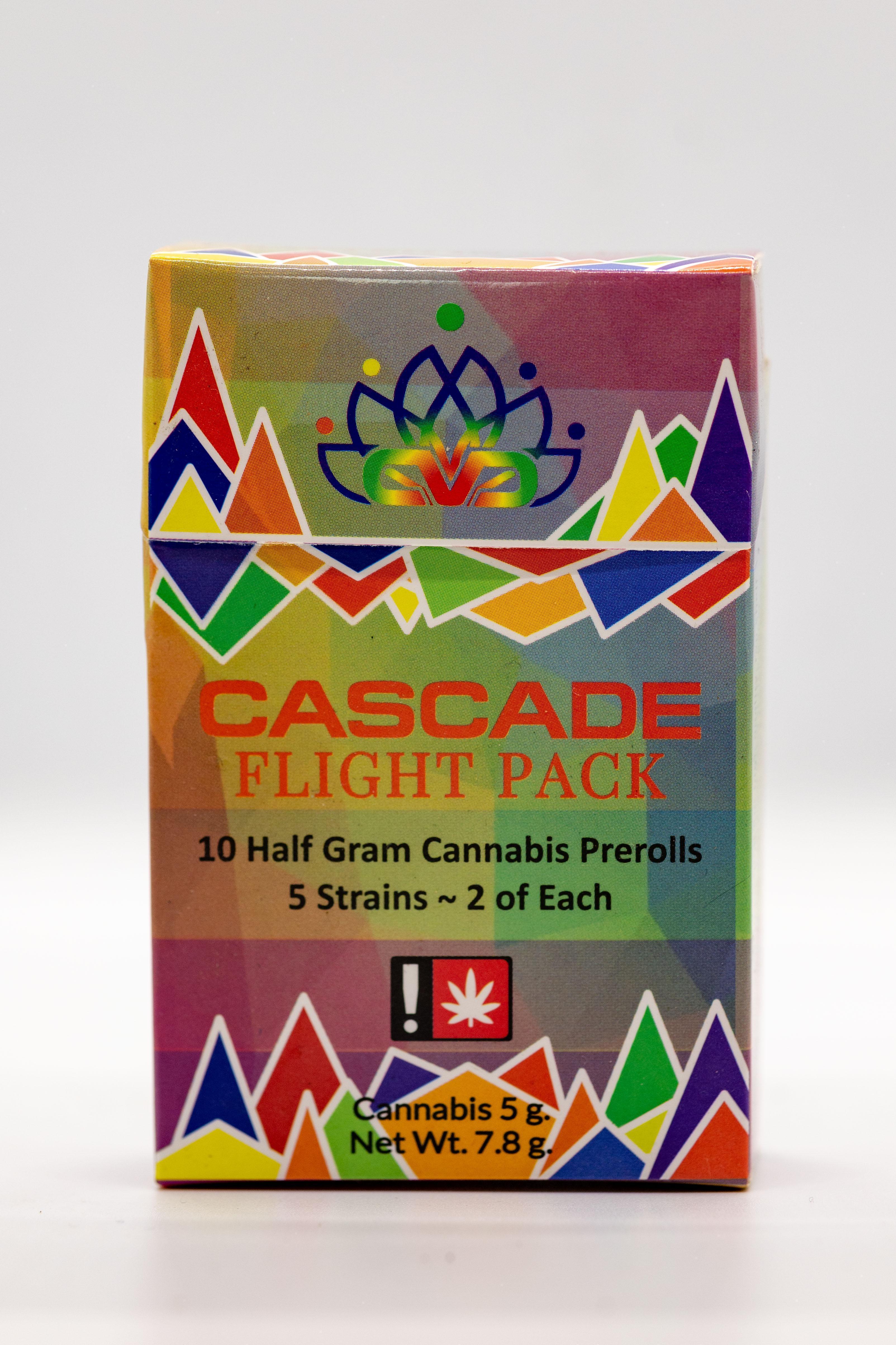 Photograph of product: Cascade Variety Flight PreRoll 10 pack 5g