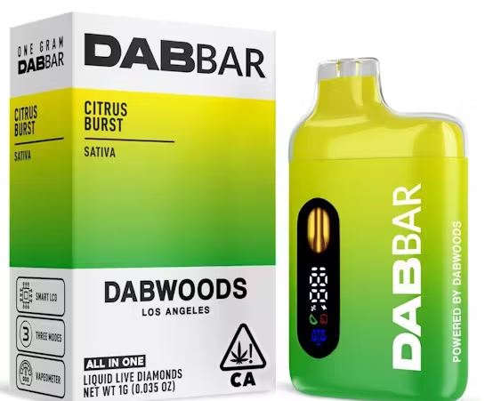 Photograph of product: RTU - 1G - LD - CITRUS BURST [S] - DABWOODS