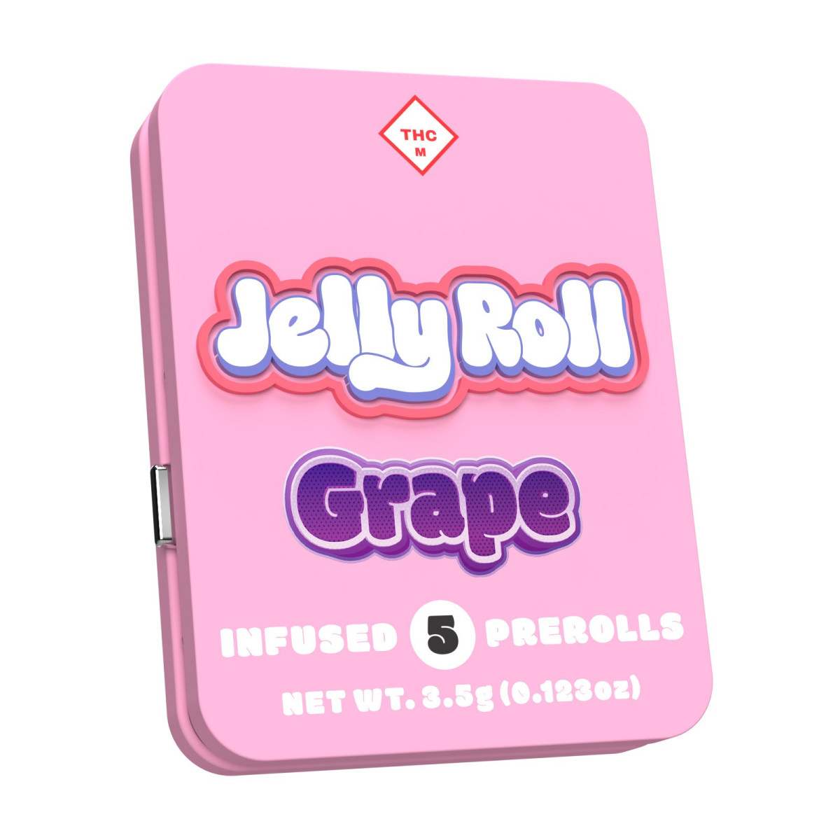Photograph of product: Jelly Roll | Grape Infused Pre-Roll 5pk