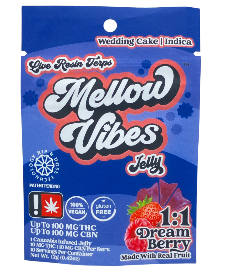 Photograph of product: Dream Berry 1:1 Jelly (Mellow Vibes)