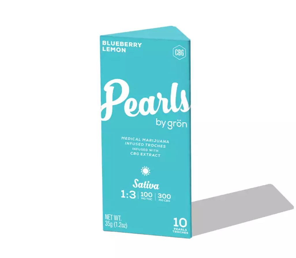 Photograph of product: Blueberry Lemon | Daytime 1:3 (TH-oui:CBG) | 40mg/10pk
