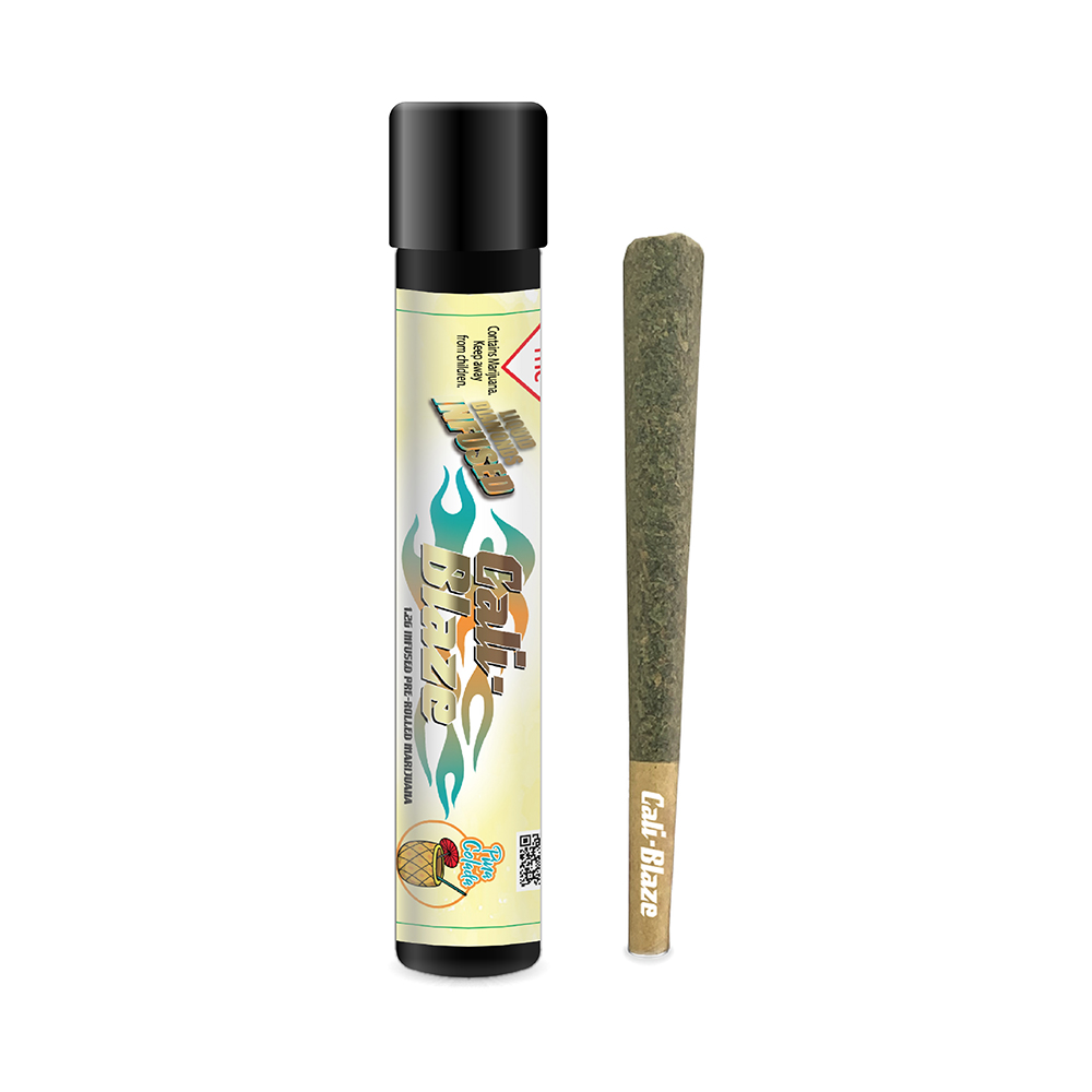 Photograph of product: Cali Blaze Infused Pre-Roll Pina Colada