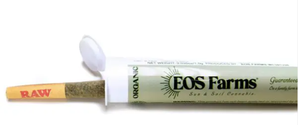 Photograph of product: EOS Farms | 1g Preroll | Trainwreck