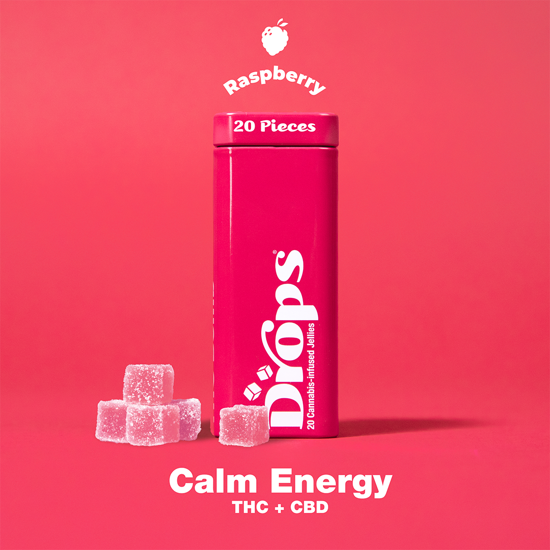 Photograph of product: (20PC) CBD Raspberry 1:2