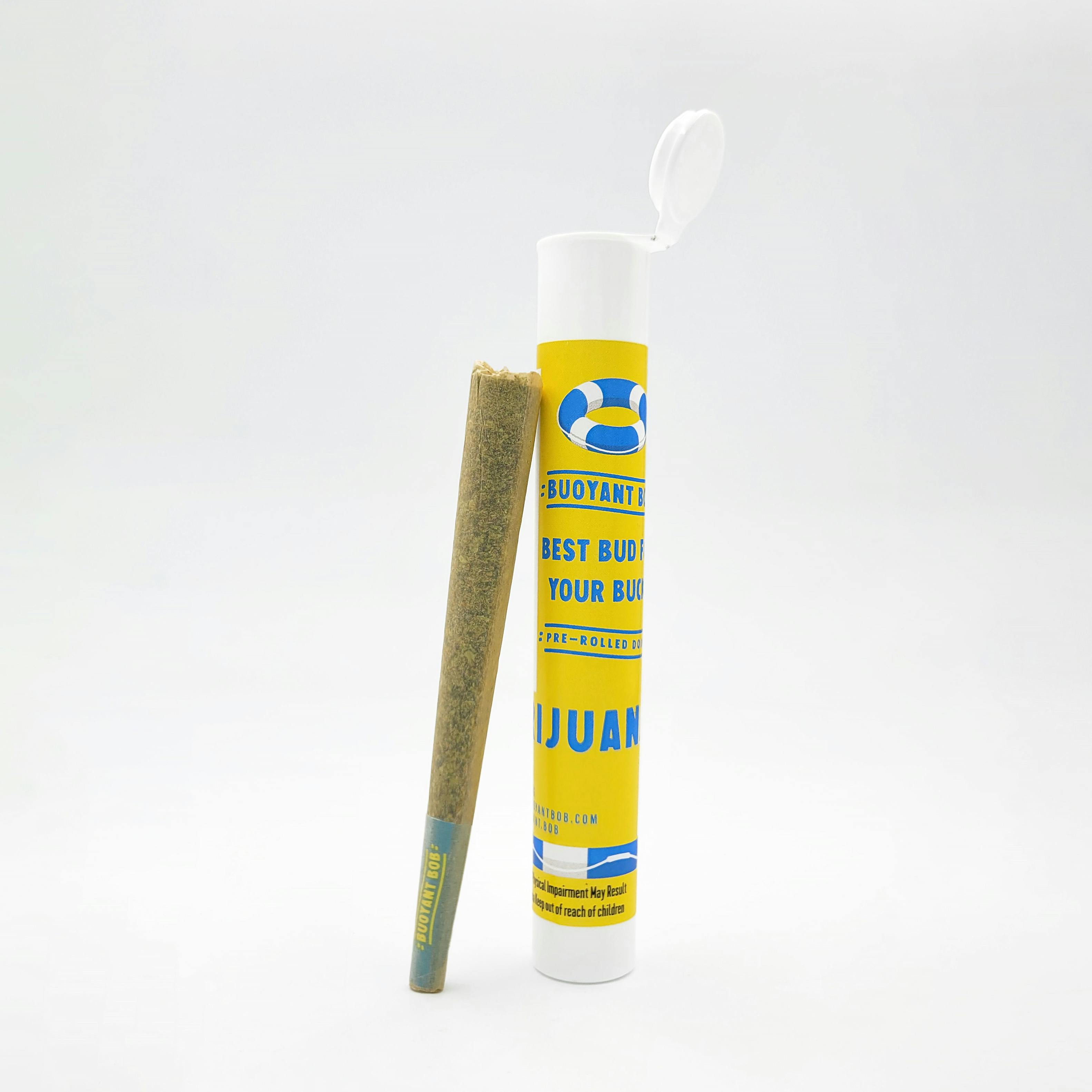 Photograph of product: Buoyant Bob's Wounded Warrior Breath Preroll | 1g