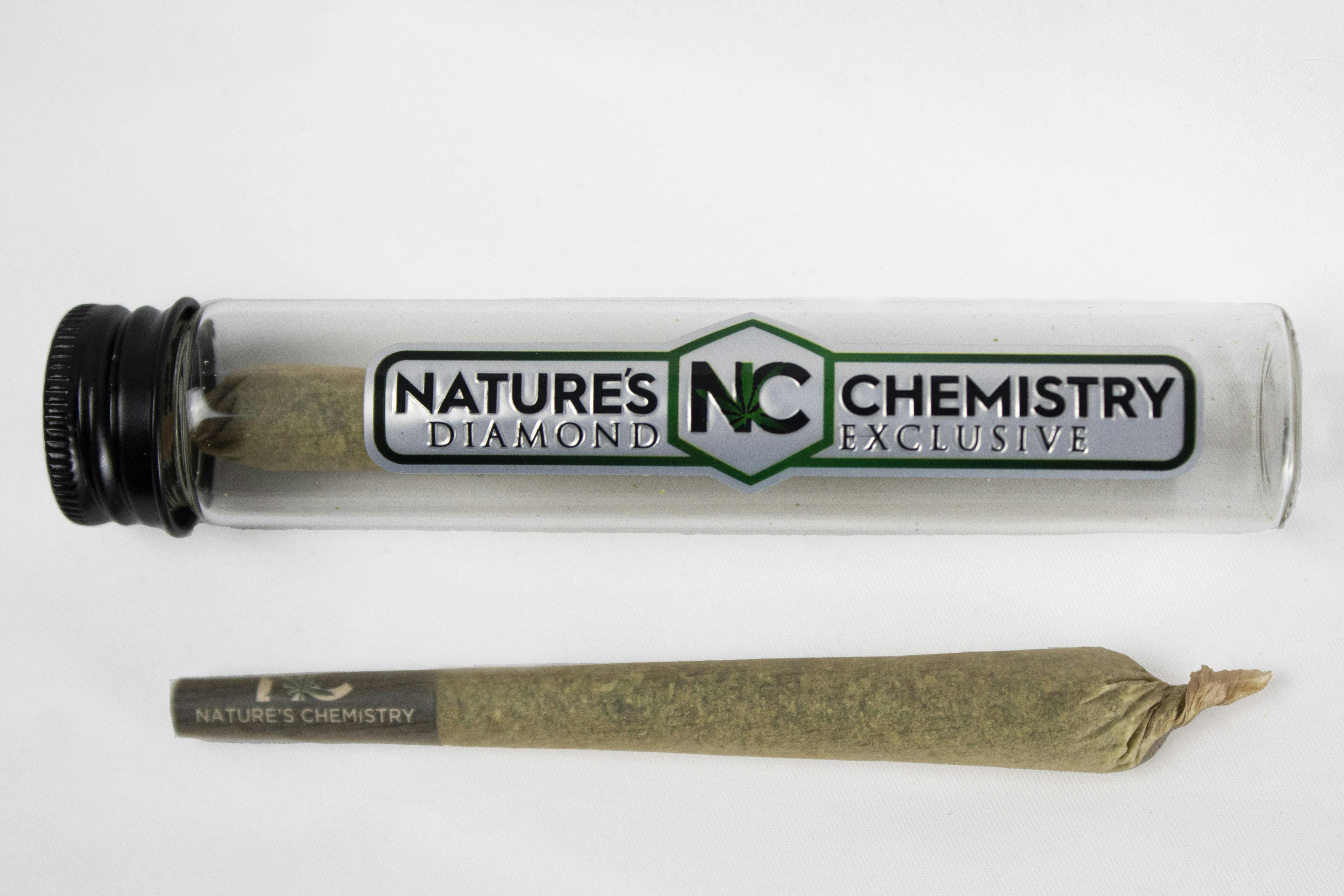 Photograph of product: Nature's Chemistry DIAMOND Preroll Onion Ring 1g