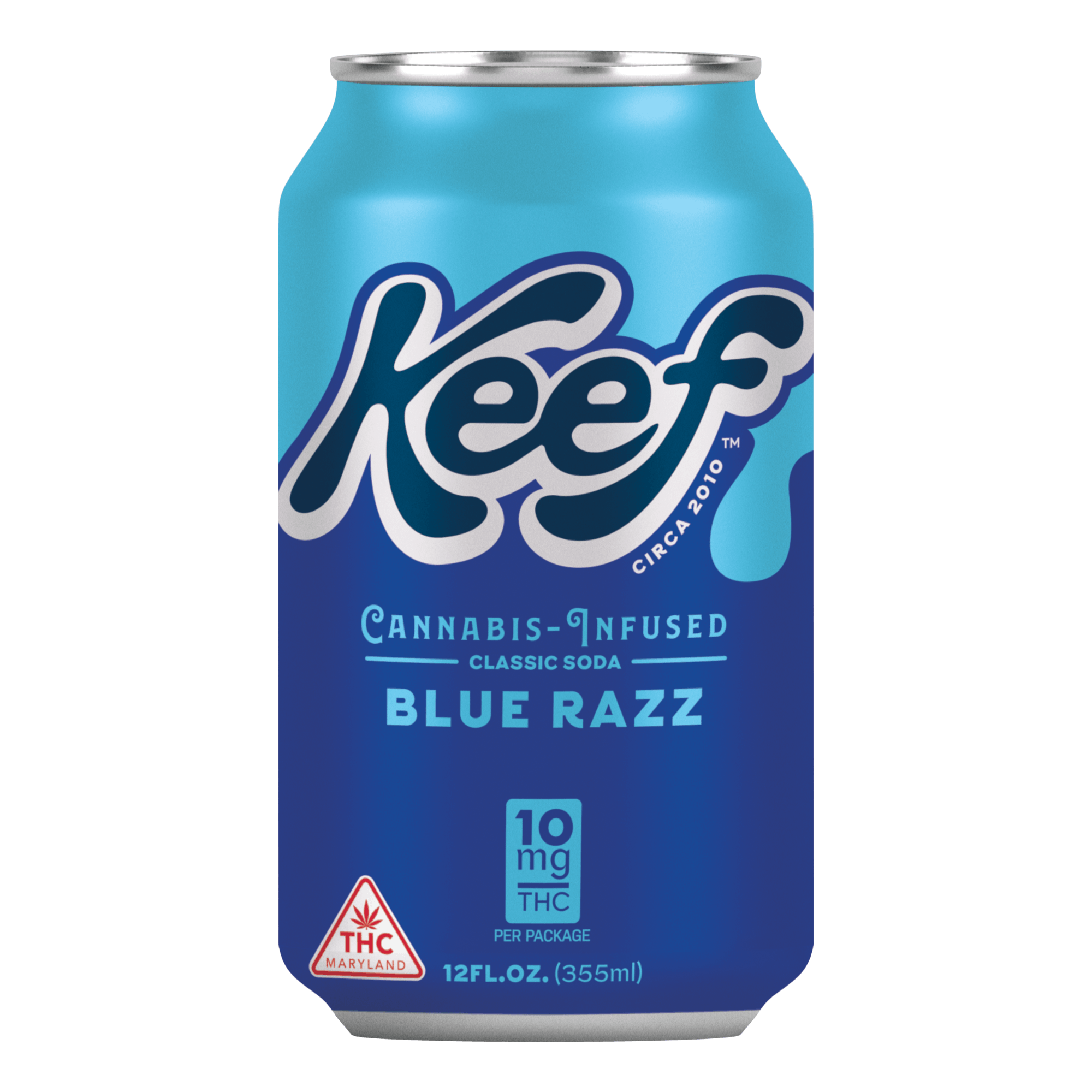 Photograph of Product: Blue Razz - 10mg Keef Soda