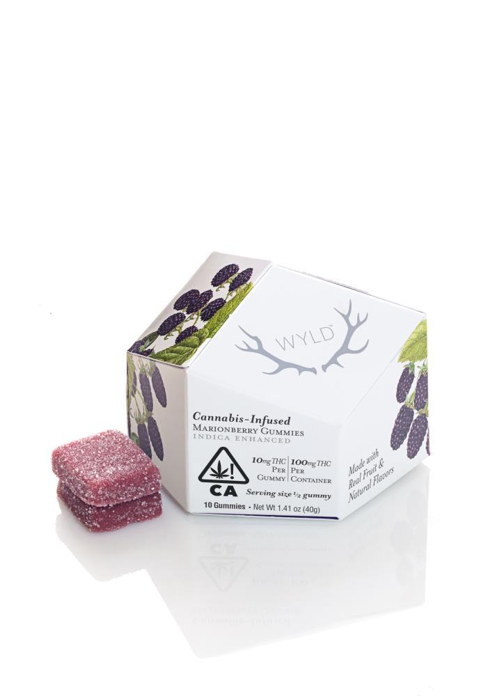 Photograph of Product: Marionberry Indica Enhanced Gummies