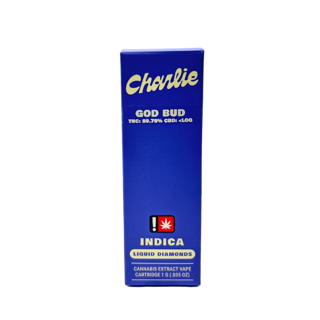 Photograph of product: Charlie - OG Kush - Cart 1G Liquid Diamond Oui'd