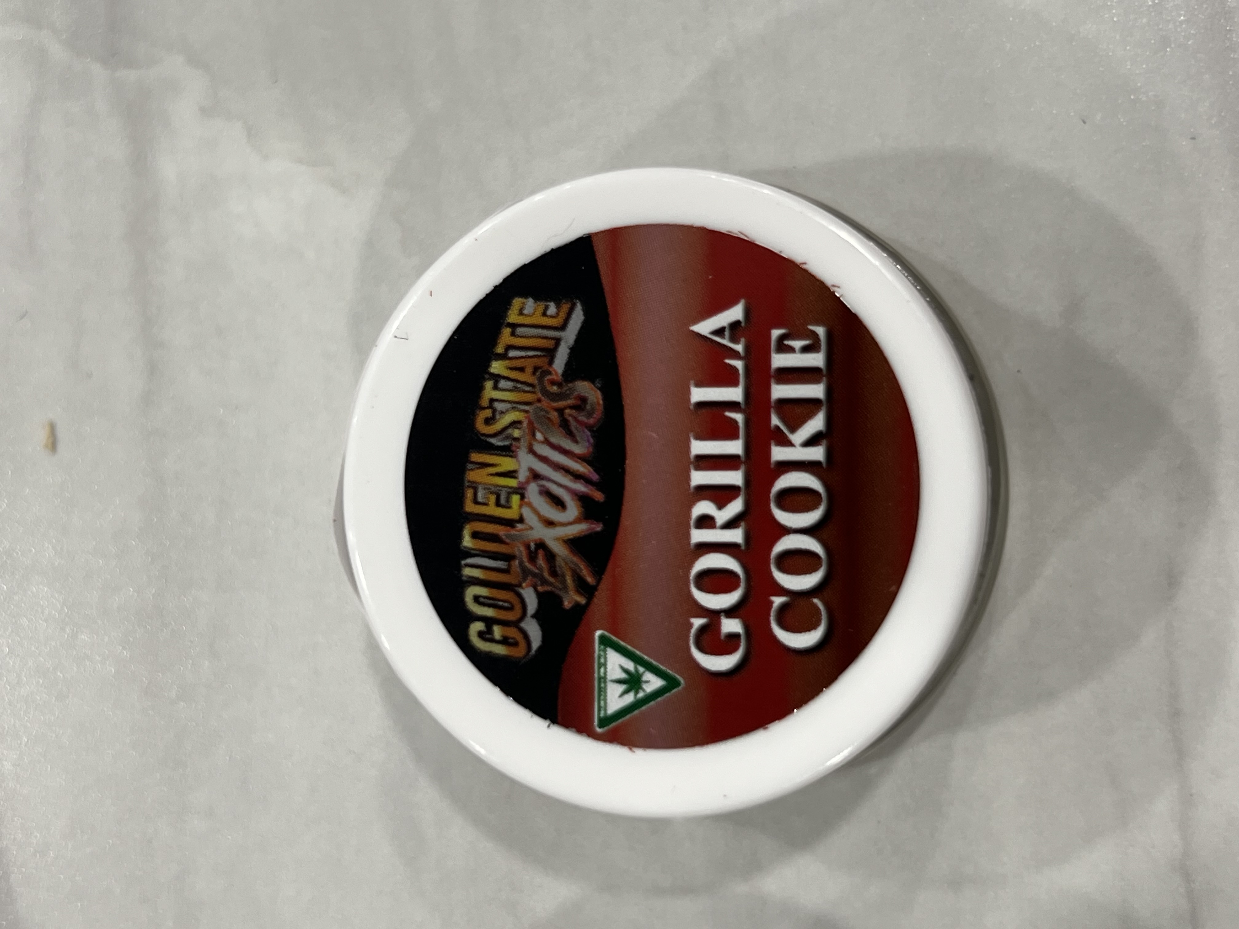 Photograph of product: Gorilla Cookie Live Resin