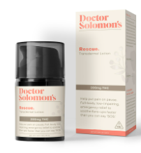 Photograph of product: Dr. Solomon's - Rescue 200mg TH-oui Transdermal Lotion Topical
