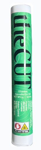 Photograph of product: Alien Rock Candy | Preroll | 1g | Oui'd
