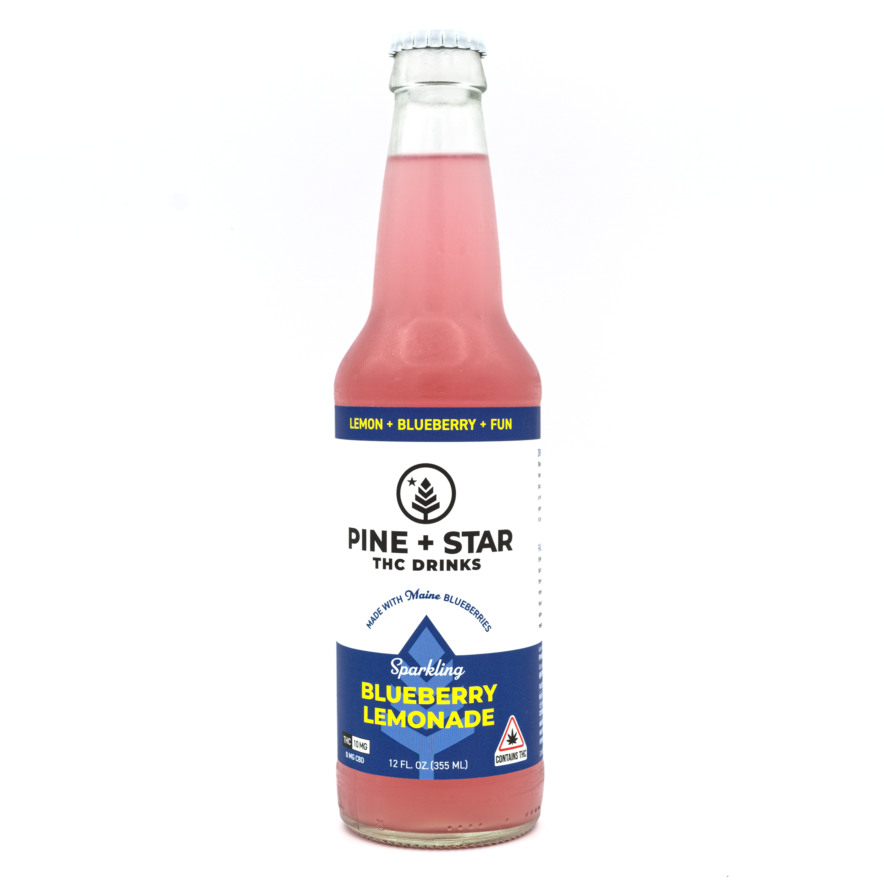 Photograph of product: Pine & Star - Blueberry Lemonade 10mg - Drink