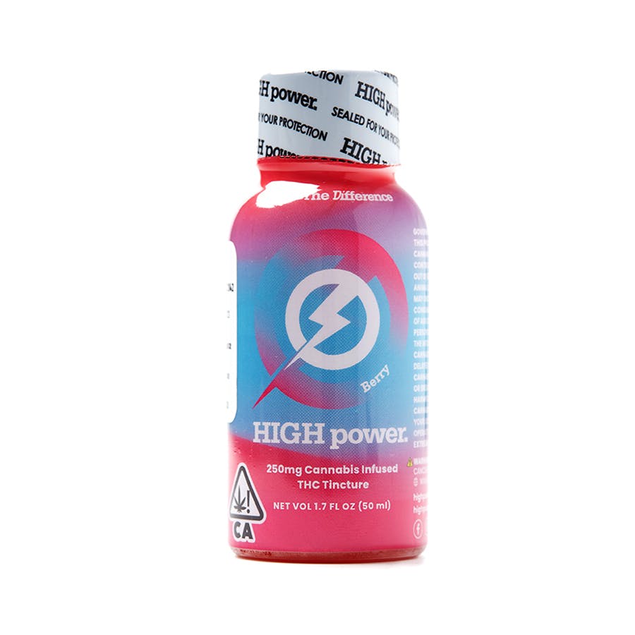 Photograph of product: HIGH POWER - BERRY SYRUP 250MG SINGLE