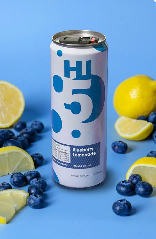 Photograph of product: Blueberry Lemonade Seltzer - 5mg/4pk