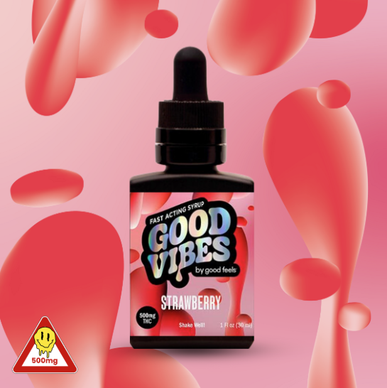 Photograph of product: Strawberry Syrup 500mg