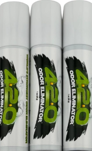Photograph of product: 420 Odor Eliminator Spray Variety Scents