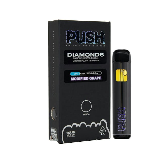 Photograph of product: Modified Grape | 1g Diamonds All In One - 