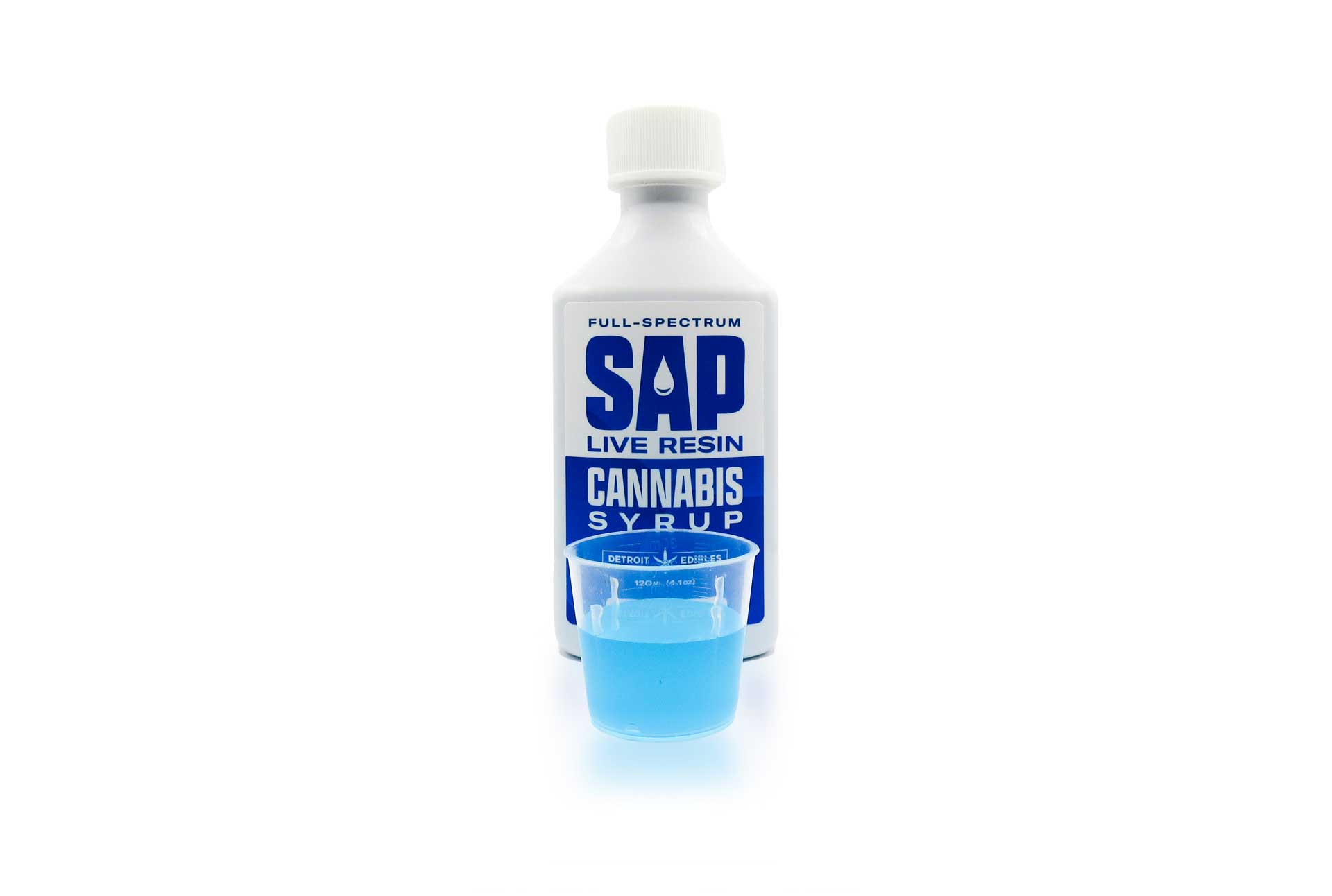 Photograph of Product: Blue Razz - Live Resin Syrup - 200mg