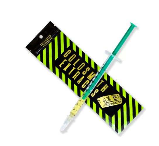 Photograph of product: Blackberry Kush | Syringe