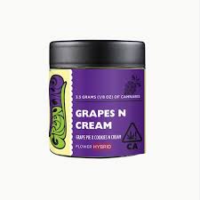 Photograph of product: [Greenline] Flower - 3.5g - Grapes N Cream (H)