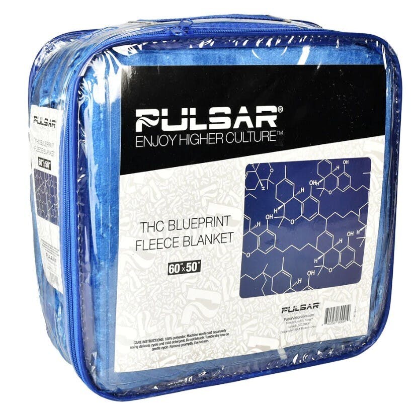 Photograph of product: Fleece Blanket - TH-oui Blueprint