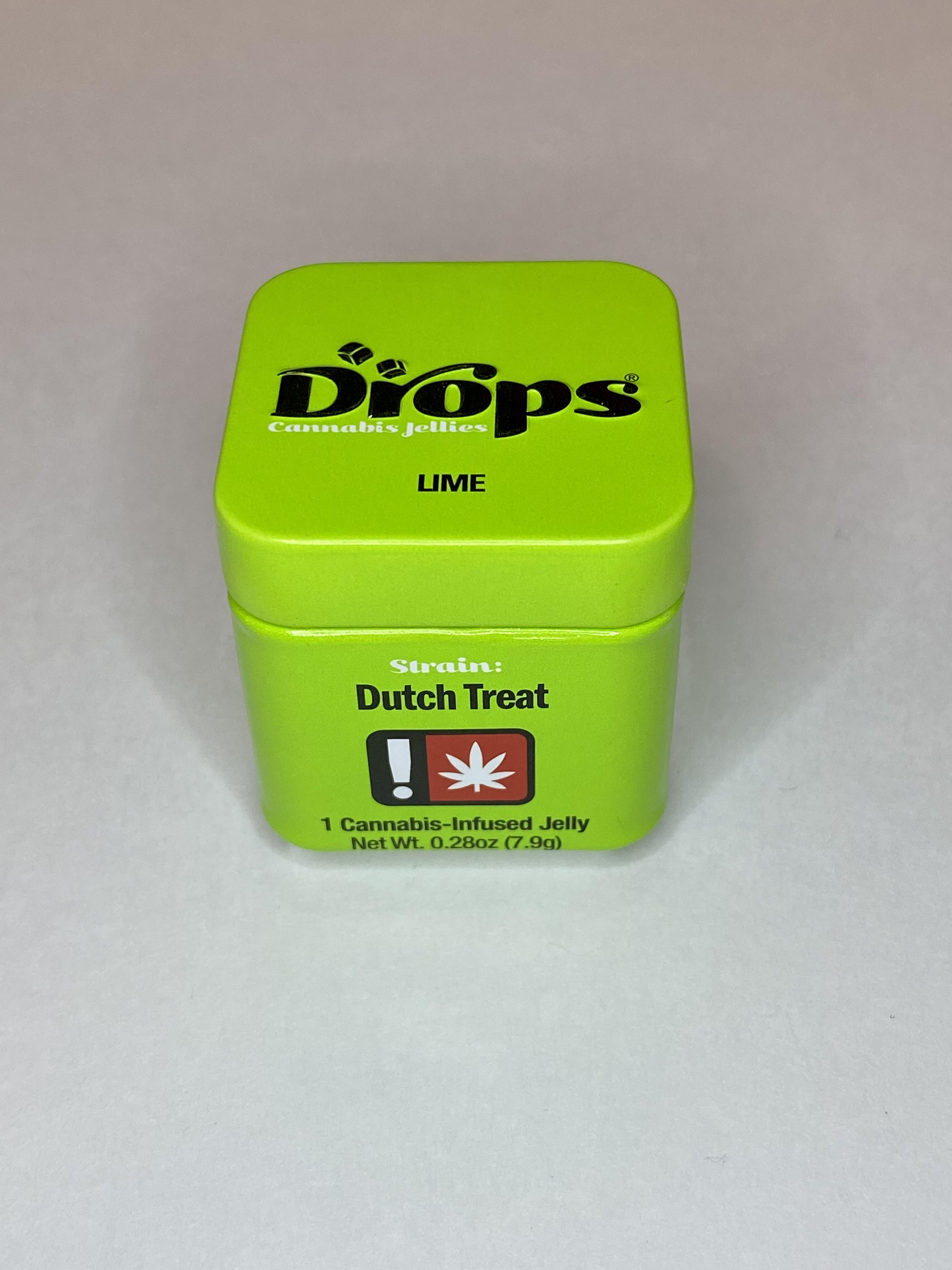 Photograph of product: Drops 100mg Lime Single