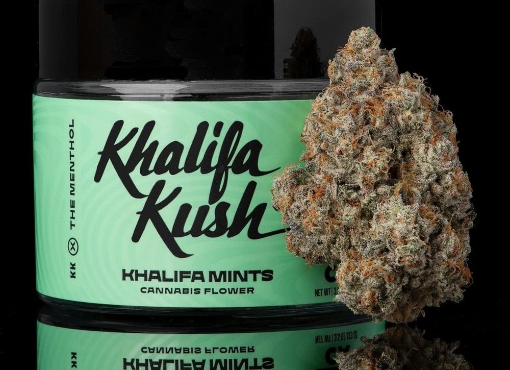 Photograph of product: Khalifa Mints Single Preroll (Khalifa Kush)