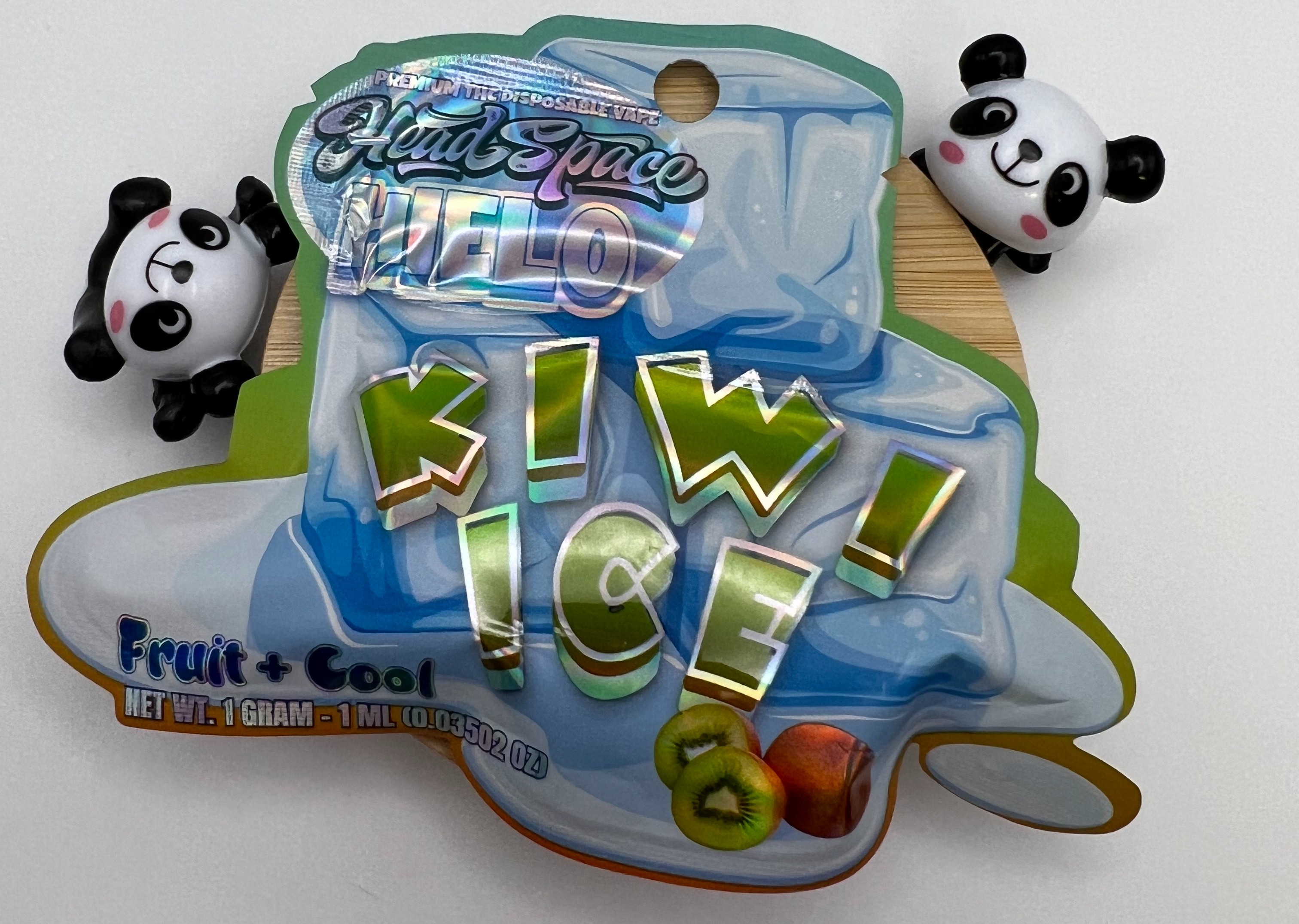 Photograph of product: Hielo - Kiwi Ice - 1g Disposable