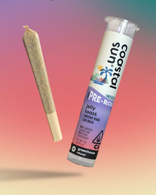 Photograph of product: Jelly Toast | .75g Infused PR 2pk - 